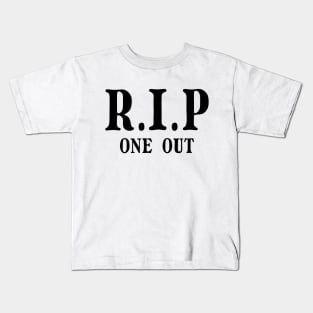 R.I.P one out - killer fart joke Kids T-Shirt